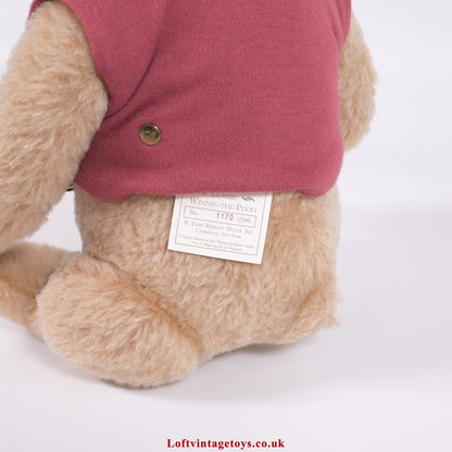 R. John Wright Classic Winnie the Pooh Teddy Bear