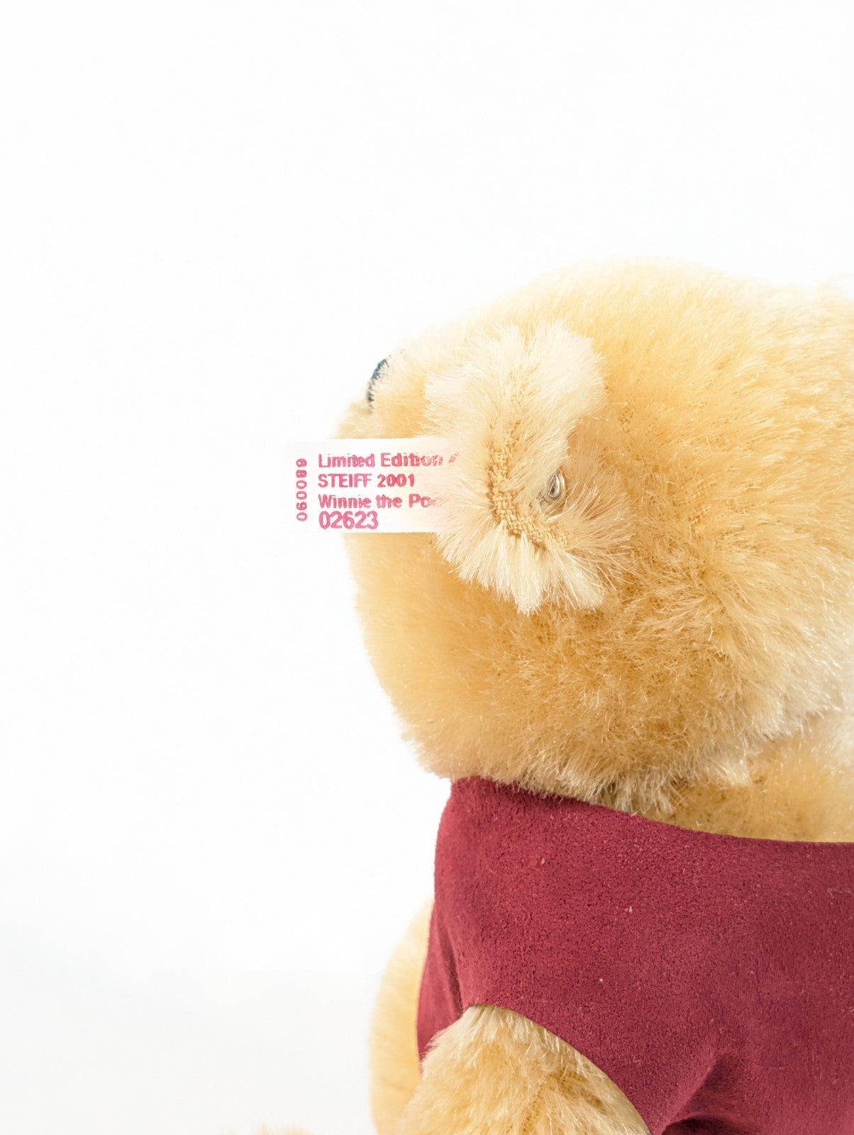 Steiff Winnie The Pooh 75th Anniversary Edition, Ltd Ed - 02623