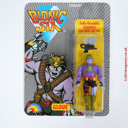 Vintage  LJN Toys Bionic Six GLOVE Action Figure 1986 - New & Sealed
