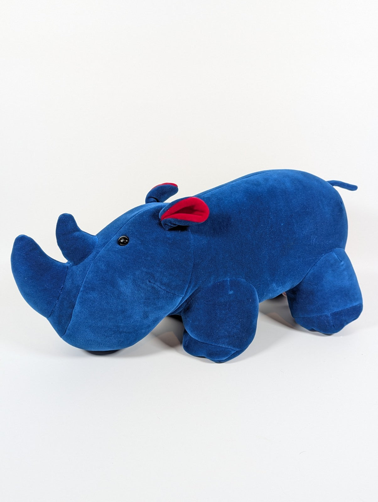 Manhattan Toy Company Rhinoceros  20in Plush Stuffed Toy, from 1986 - Rare
