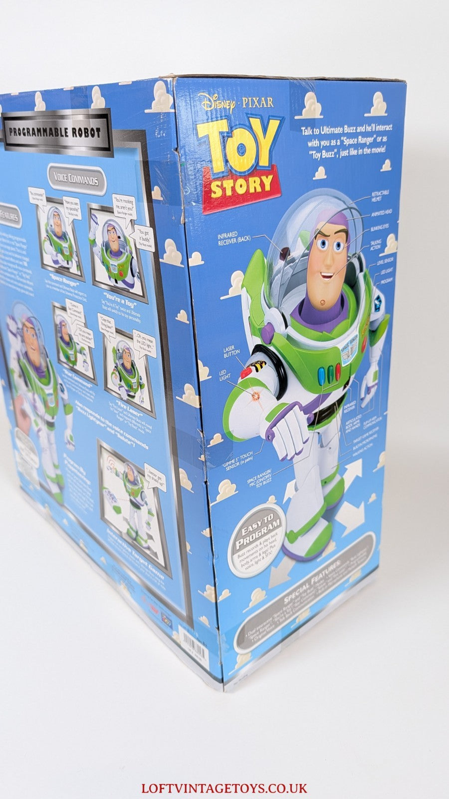 Pixar Toy Story Ultimate Buzz Lightyear Programmable Robot - New & Sealed