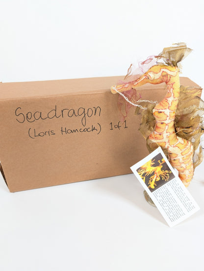 Loris Hancock "Leafy Seadragon With Pearl Collector", OOAK Ltd Ed 1/1