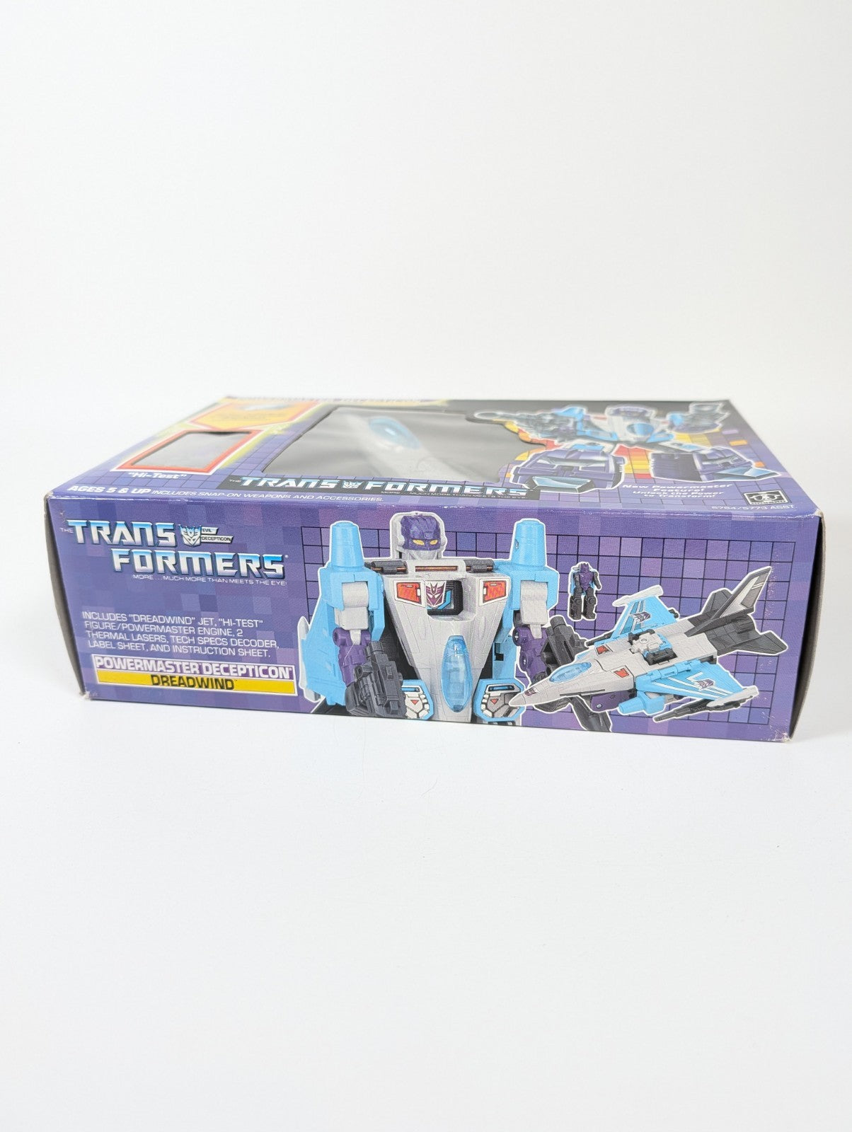 Hasbro 1987 Transformers Powermaster Dreadwind with Hi-Test - Sealed Inside