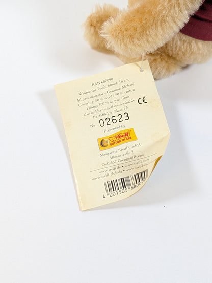 Steiff Winnie The Pooh 75th Anniversary Edition, Ltd Ed - 02623