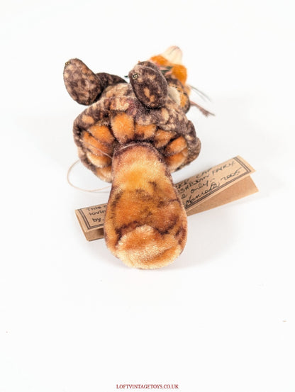 Loris Hancock Brick  Cap Mushroom Fairy, OOAK Ltd Ed 1/1