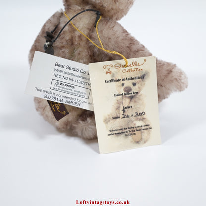 Charlie Bears / Bear Studio Isabelle Collection Amber, LE of 300, SJ 3781-B
