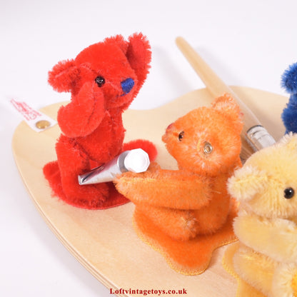 Steiff Mini Colour Splash Teddy Bears - 038310