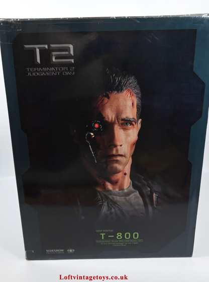 Terminator 2 Judgement Day:  Sideshow Collectibles T-800 Life Size Bust