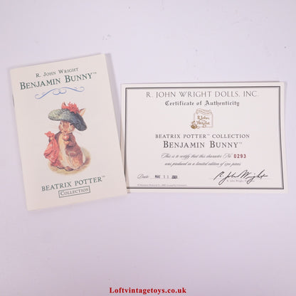 R John Wright Benjamin Bunny, Ltd Edition of 1500