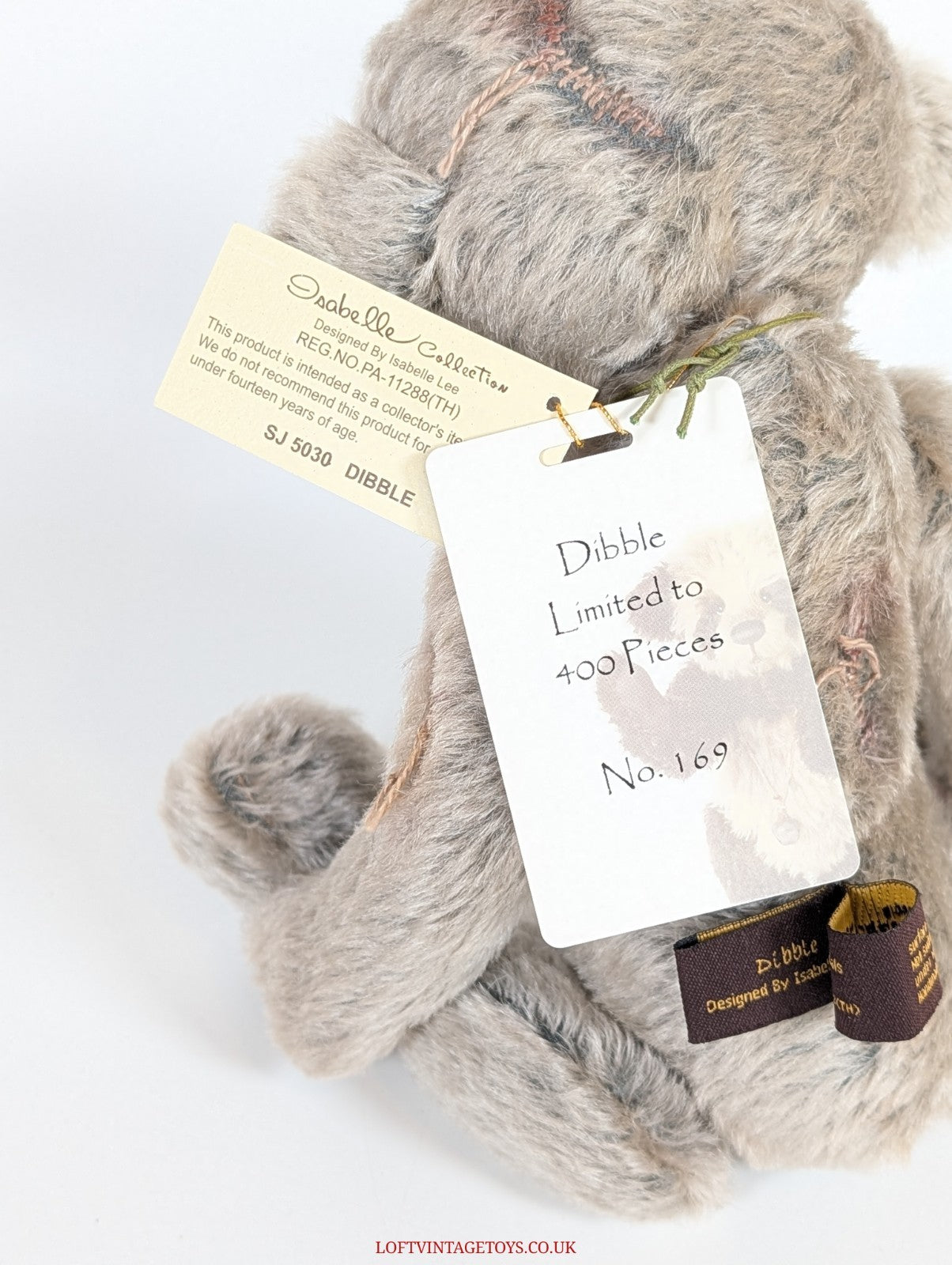 Charlie Bears Dibble Teddy Bear -SJ 5030 -  Limited Edition Of 400