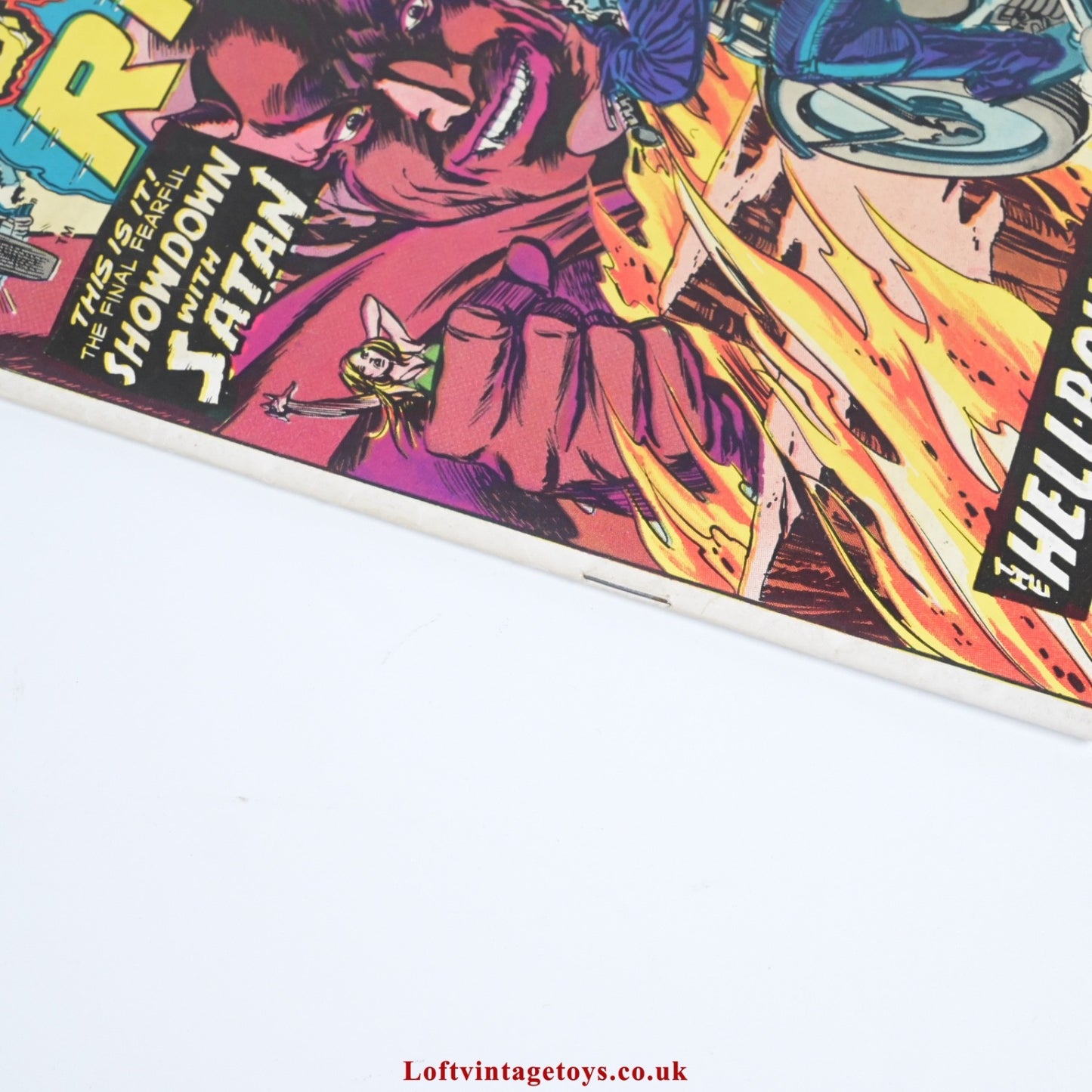 Ghost Rider #9 1974 (5.0 - 6.0 Grade) UK price variant