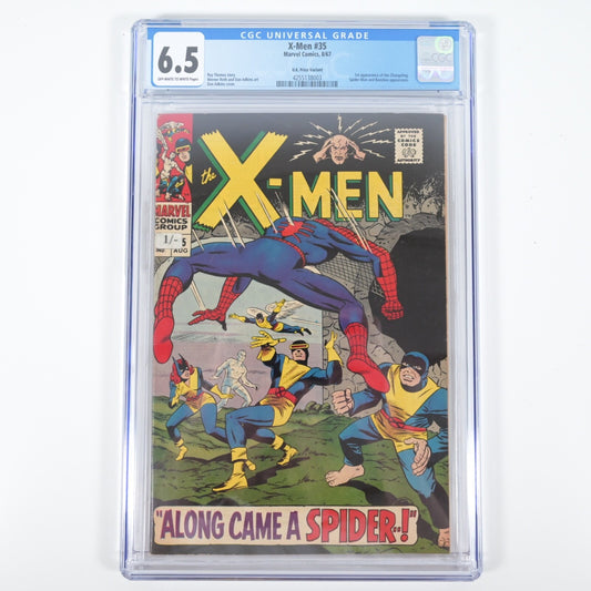X-Men 35 CGC 6.5 - 1967 UK Variant KEY ISSUE