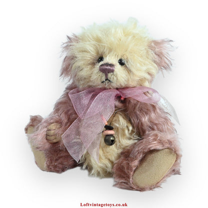 Charlie Bears Raspberry Pavlova Isabelle Minimo Collection panda, Ltd Ed of 2000
