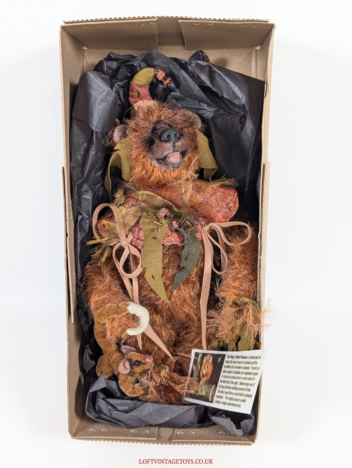 Loris Hancock "Tree Tops Protector With Ring Tailed Possum", OOAK Ltd Ed 1/1