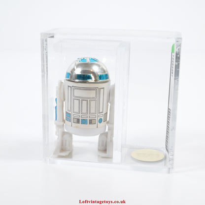 Vintage Kenner Star Wars R2 D2 with Sensorscope AFA U90, Not UKG RARE