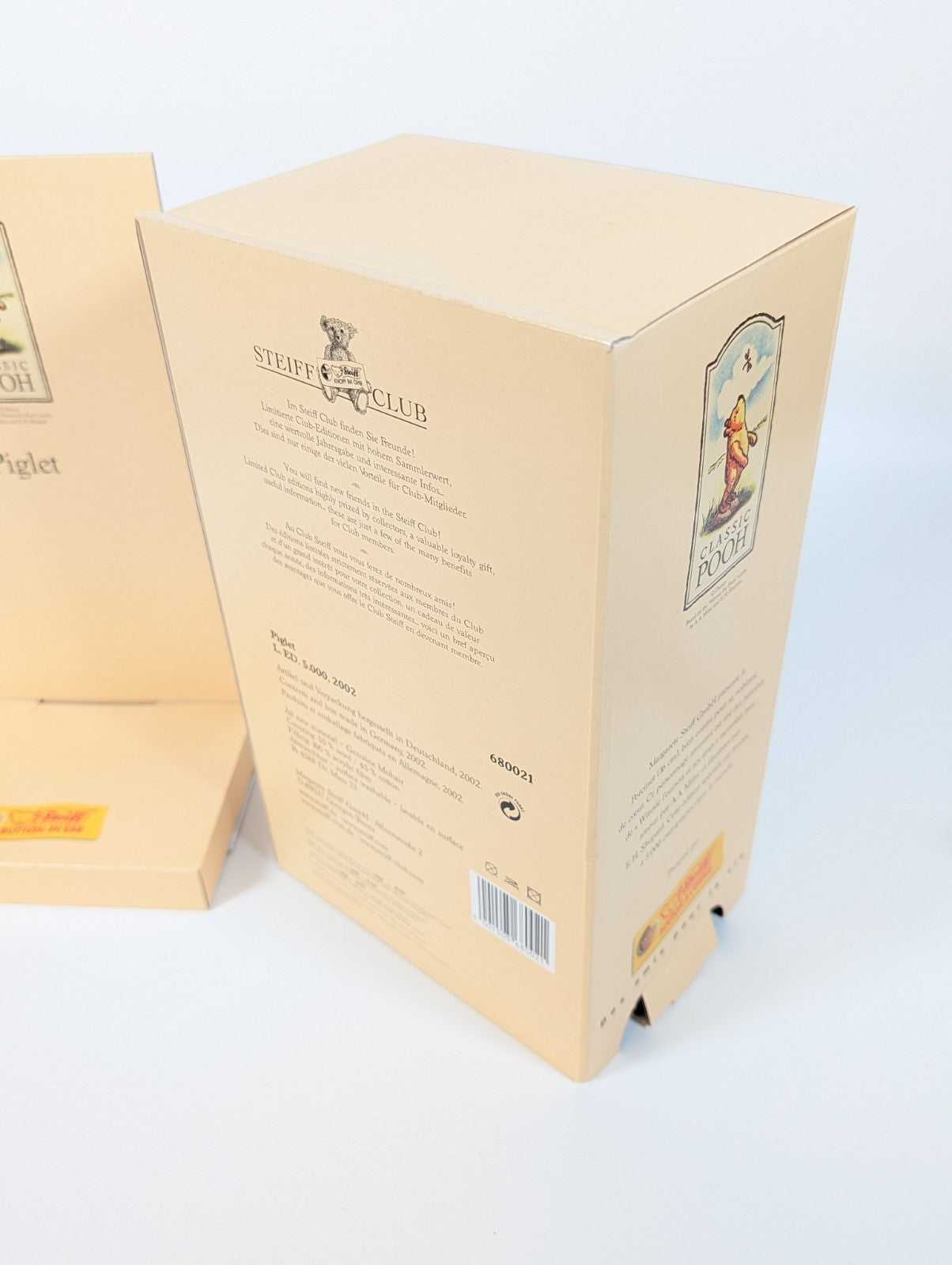 Steiff Classic Winnie The Pooh Piglet, Ltd Edition - 680021
