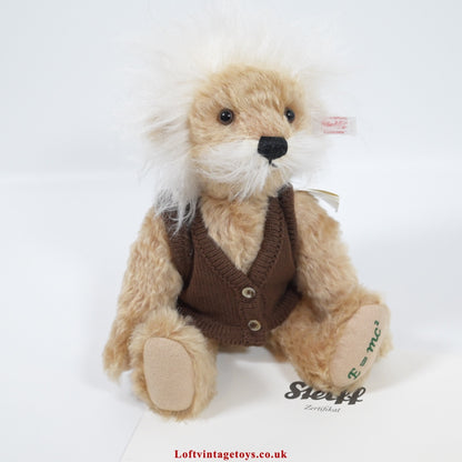 Steiff Einstein Teddy Bear - 690006, LE of 1905, Retired