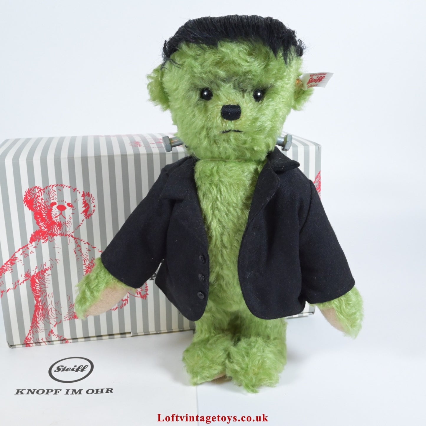 Steiff Frankenstein Limited Edition Bear - 690457,  Hard to Find