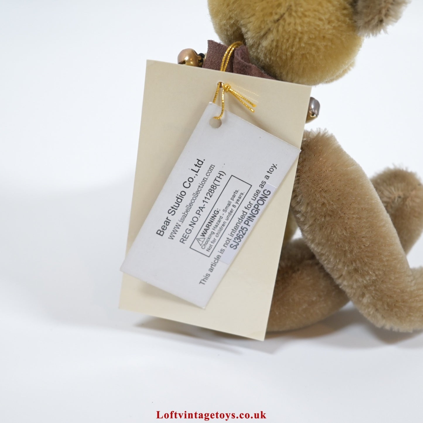 Bear Studio / Charlie Bears  Ping Pong - SJ 3625, Ltd Ed of 200