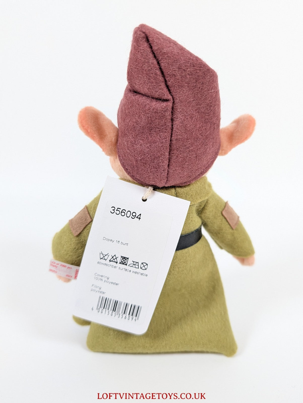 Steiff Snow White and the Seven Dwarfs Dopey - 356094