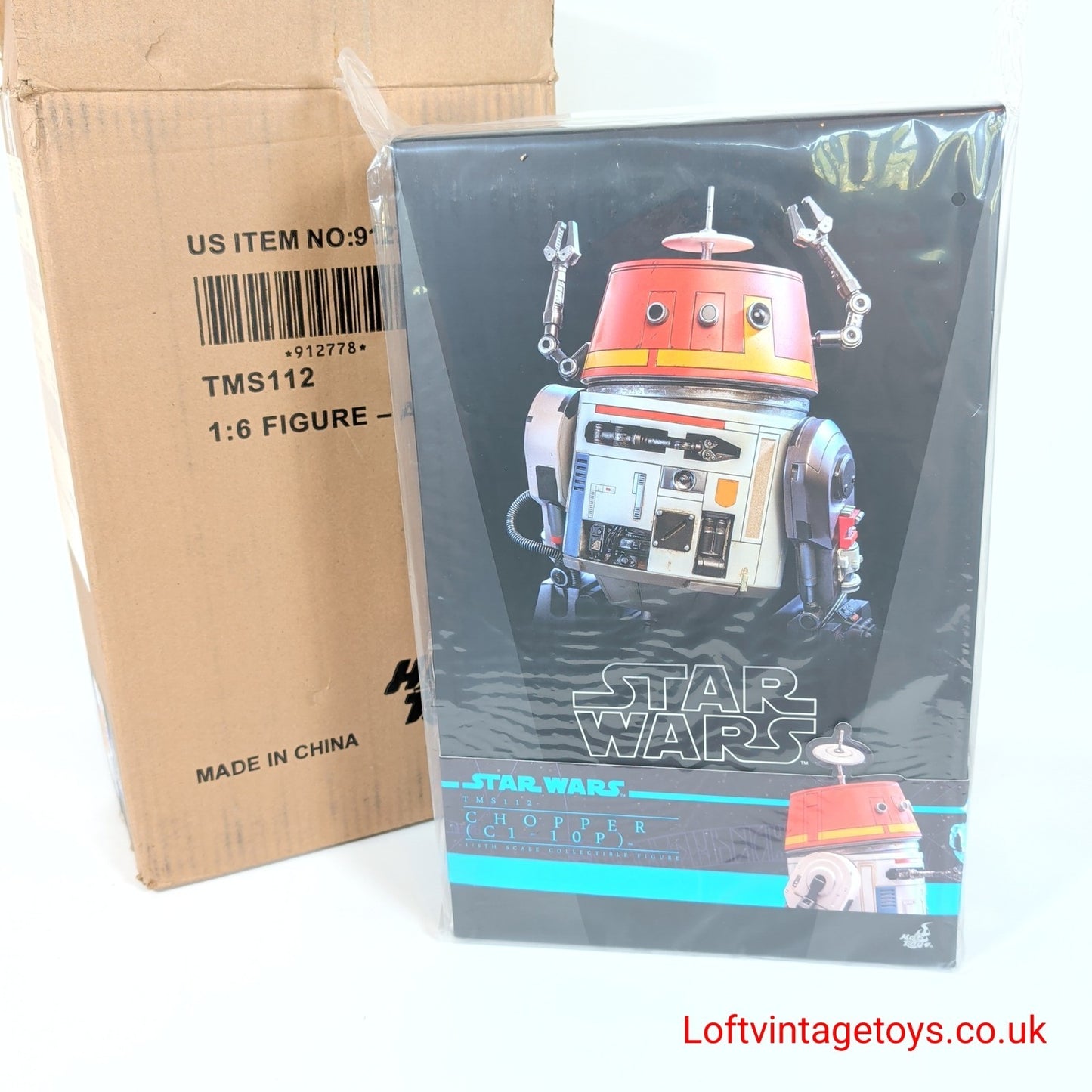 Hot Toys Star Wars Tms112 Chopper C1-10P 1:6Th Scale 12" Figure