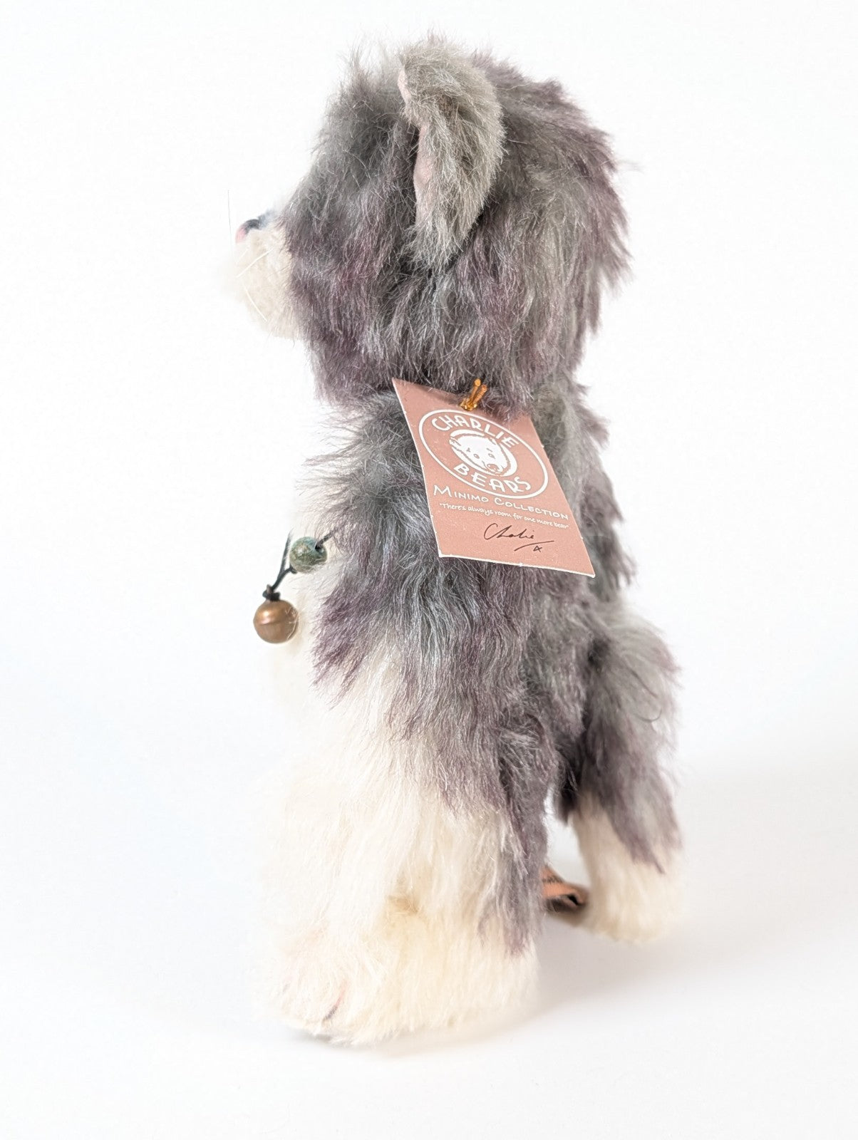 Charlie Bears Biggles Cat Minimo Collection with Tags & Bag