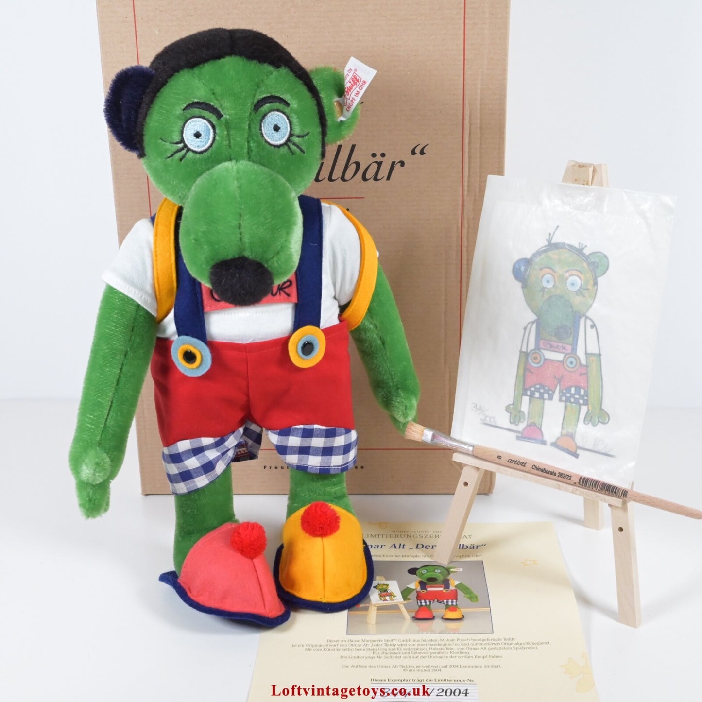 Steiff Teddybar Otmar Alt Moh  - 994074 Ltd Edition