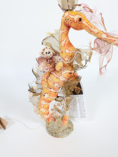 Loris Hancock "Leafy Seadragon With Pearl Collector", OOAK Ltd Ed 1/1