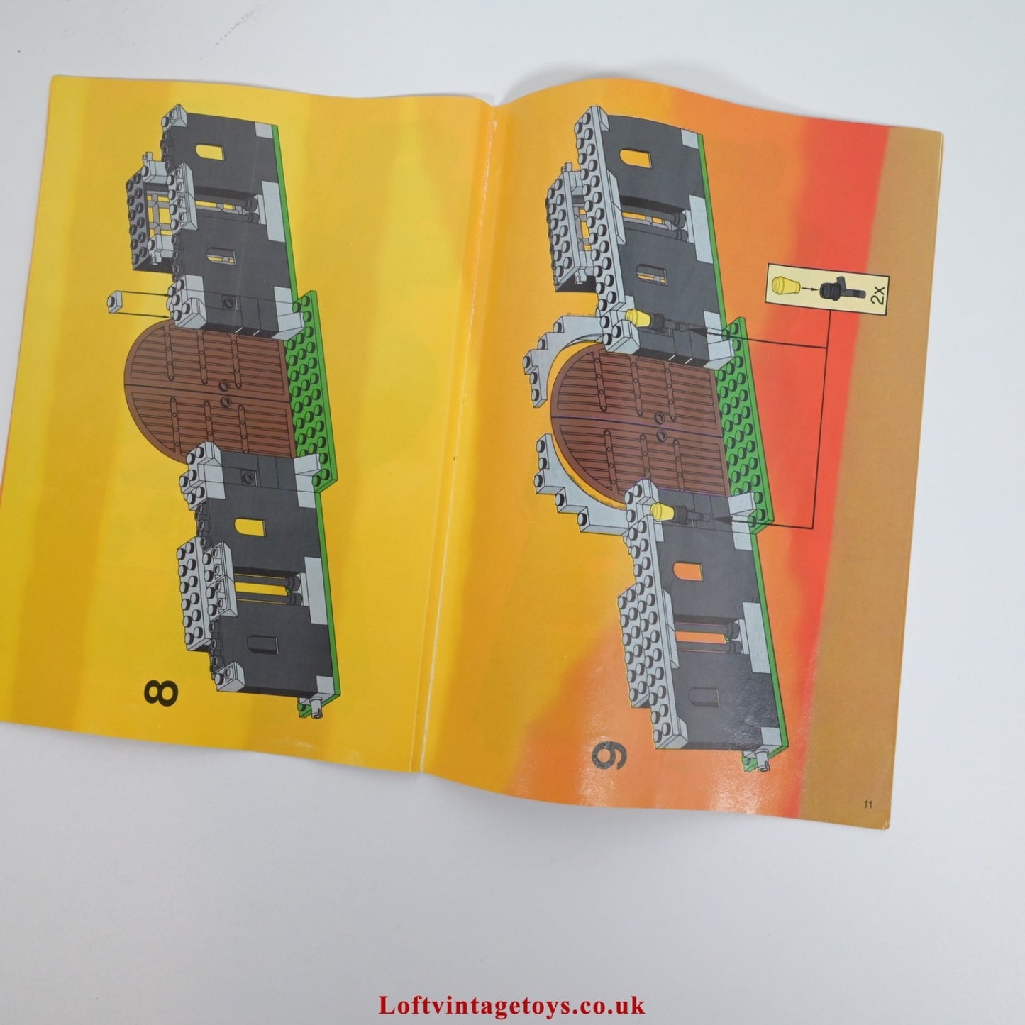 6059 LEGO Black Knights Knight's Stronghold - Near Complete