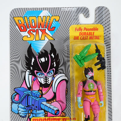 Vintage LJN Toys Bionic Six Madame O Action Figure - New & Sealed