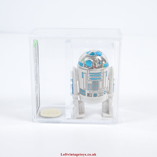 Vintage Kenner Star Wars R2 D2 with Sensorscope AFA U90, Not UKG RARE
