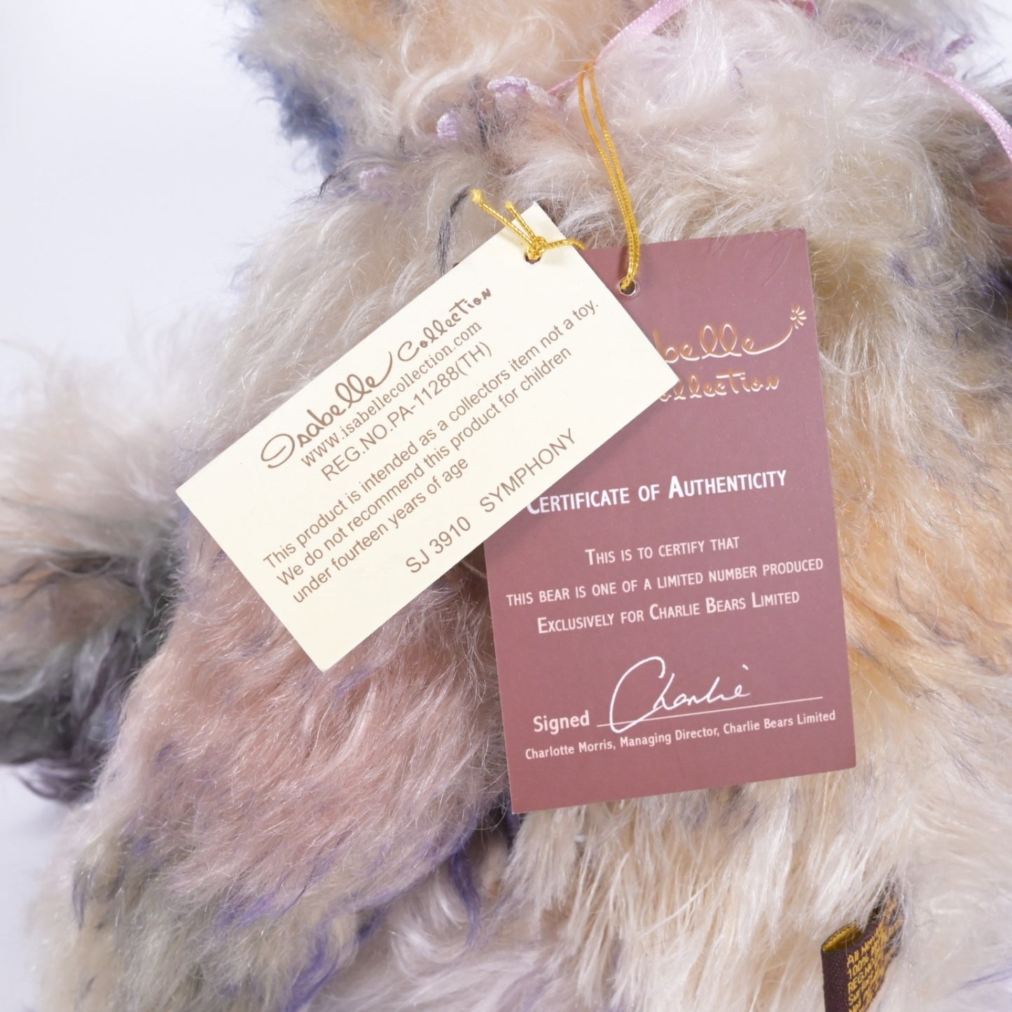 Charlie Bears Original Symphony Panda Bear - SJ 3910, LE 170/300