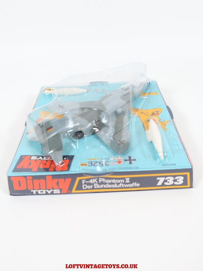 Dinky 733 F-4K German Phantom II Der Bundesluftwaffe Aircraft - Mint