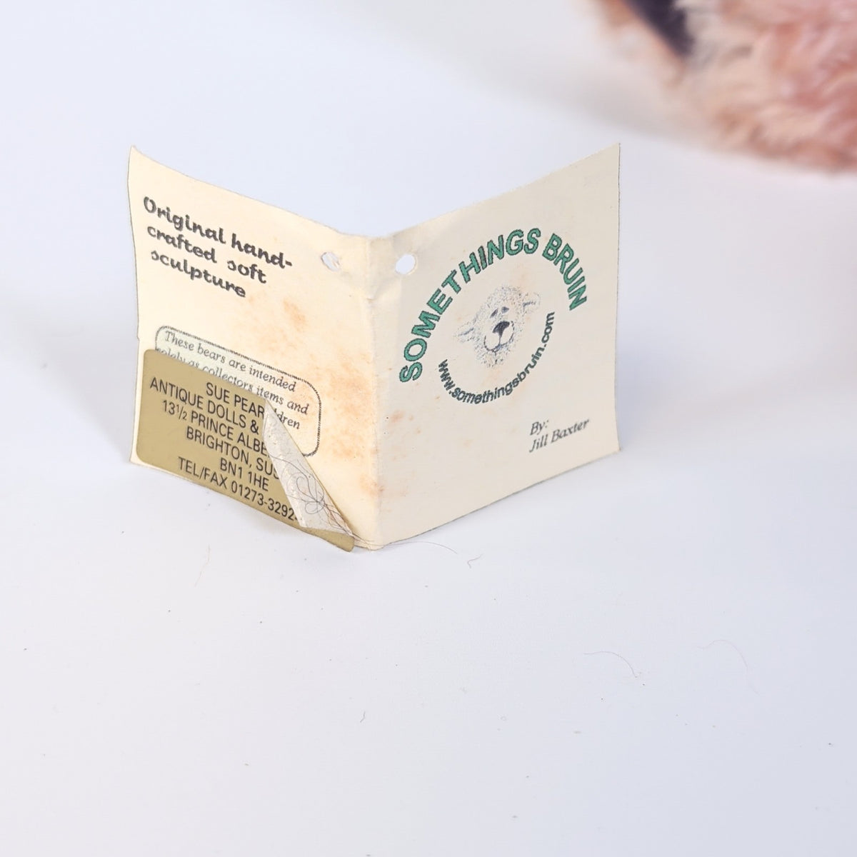 Somethings Bruin By Jill Baxter “Truman”  OOAK 1/1