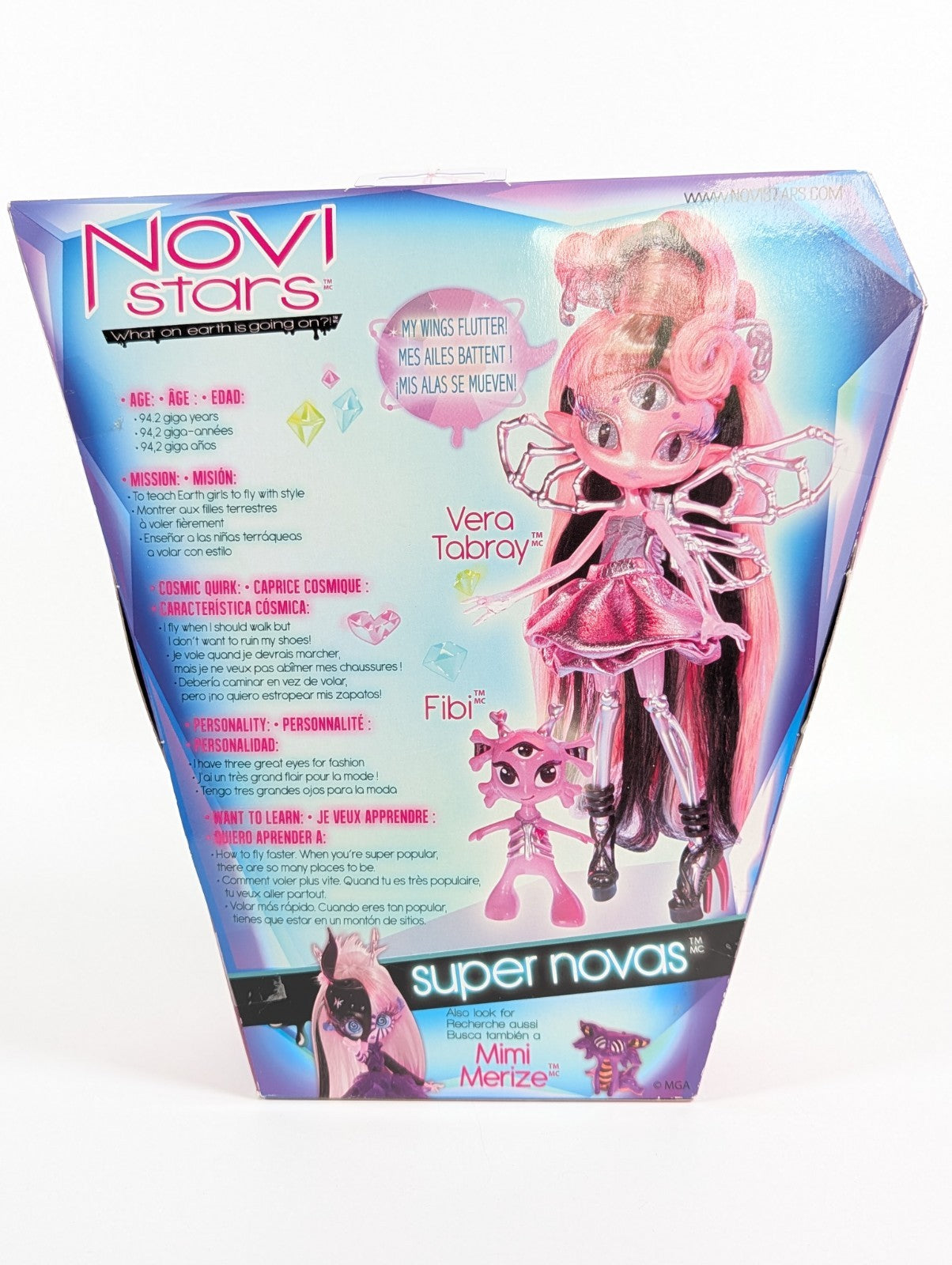 MGA Novi Stars Vera Tabray Super Novas - New & Sealed