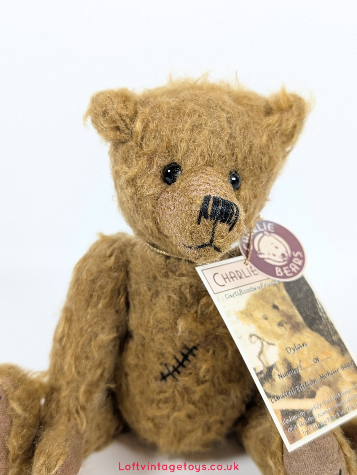 Charlie Bears Dylan - CBM 16070,  Ltd Ed of 200 from 2006 - RARE