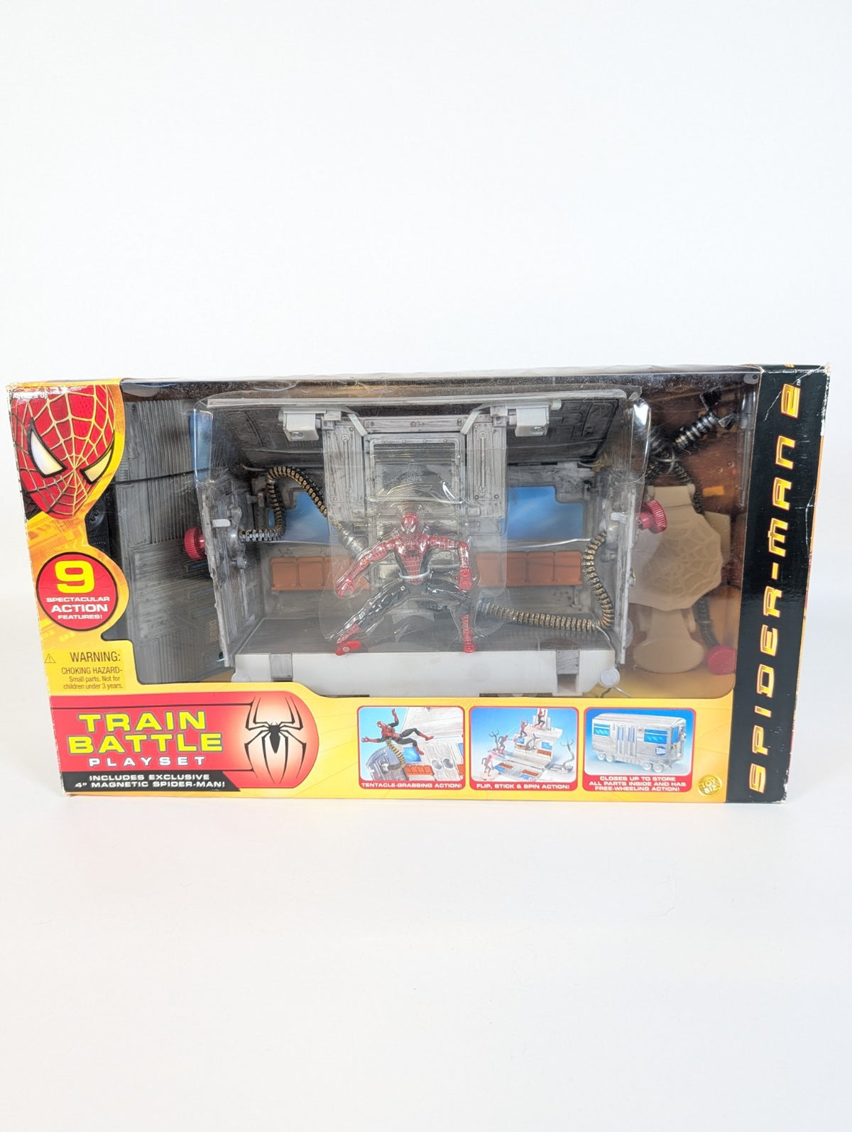 Spider-Man 2 Train Battle Playset - ToyBiz RARE & SEALED