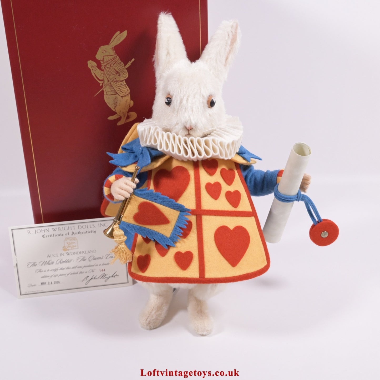 R. John Wright The White Rabbit Queen's Court, Ltd Ed Of 250