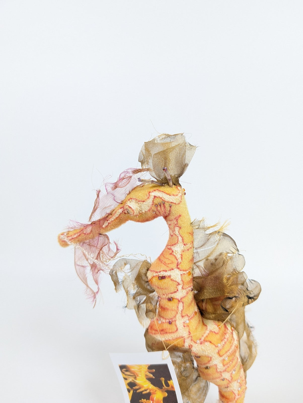 Loris Hancock "Leafy Seadragon With Pearl Collector", OOAK Ltd Ed 1/1