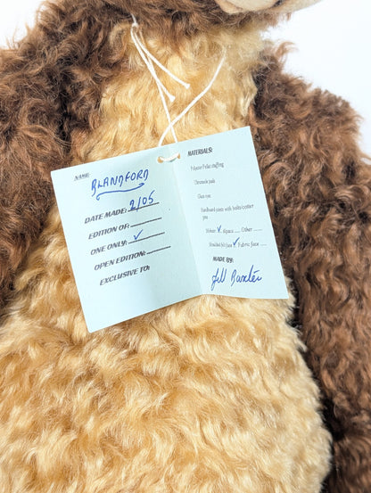 Somethings Bruin By Jill Baxter “Blandford ”  OOAK 1/1