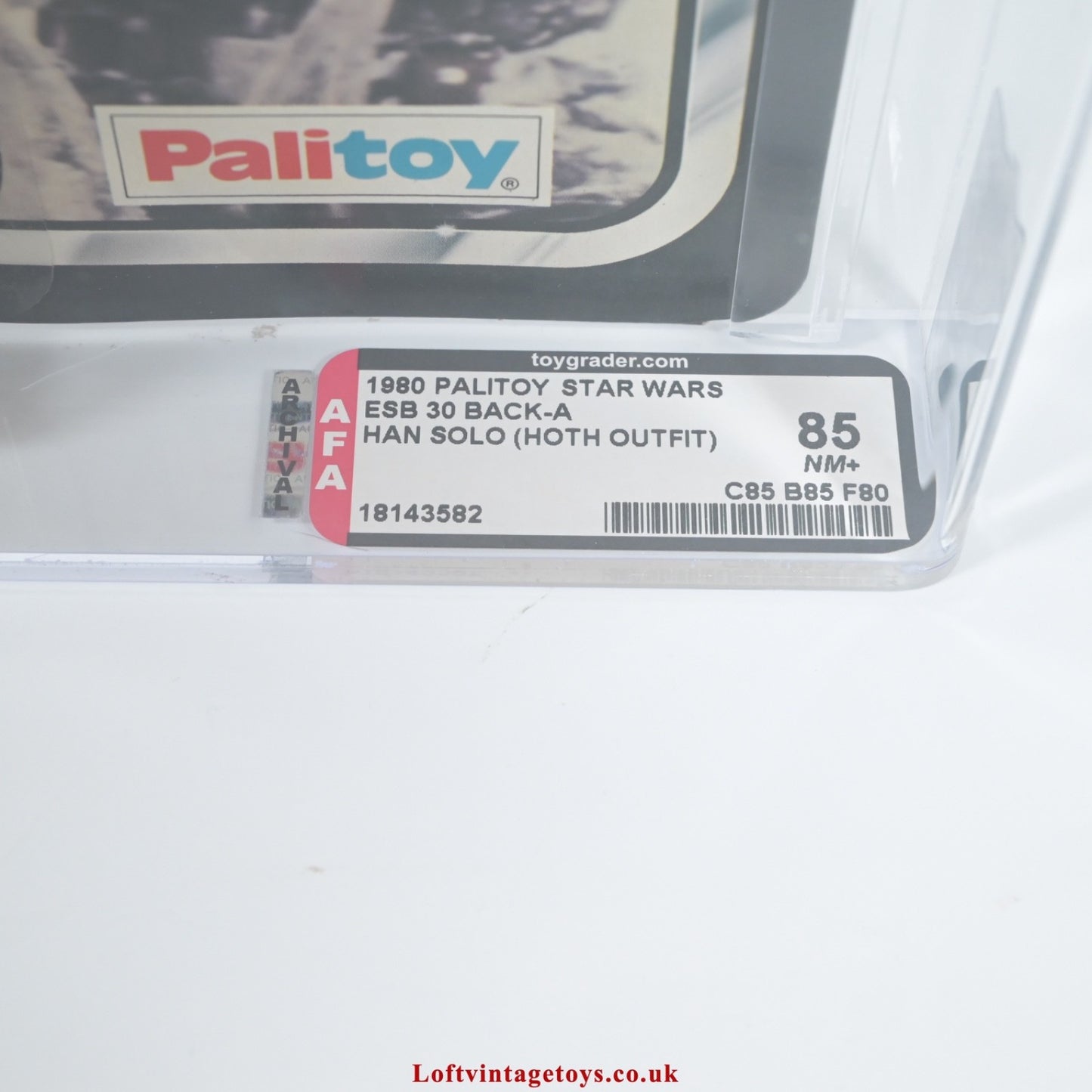 Palitoy Star Wars Action Figure Han Solo (Hoth Outfit) 30A Cardback