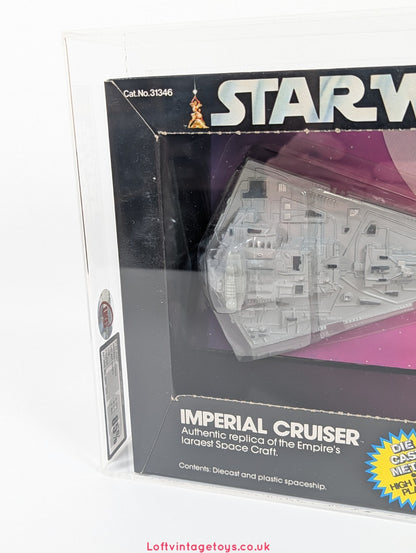 Palitoy Star Wars Croiseur Impérial Diecast série 1979, UKG 85 - Neuf sous Blister Scellé