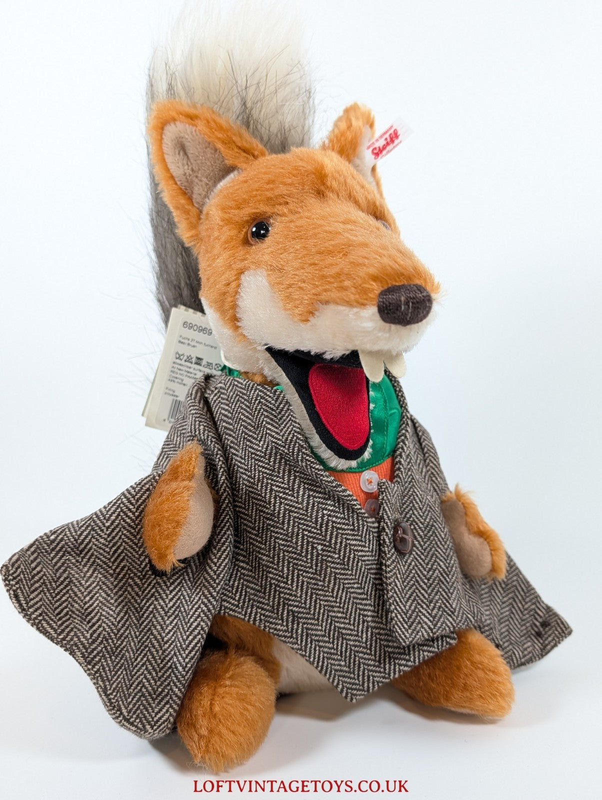 Steiff Basil Brush Bear, Ltd Edition of 3000 - 690969