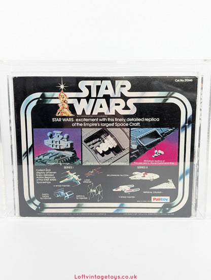 Palitoy Star Wars Croiseur Impérial Diecast série 1979, UKG 85 - Neuf sous Blister Scellé