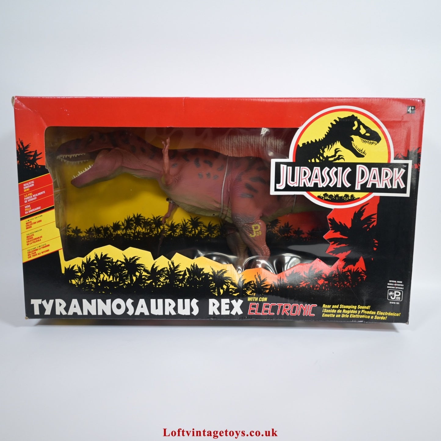 Kenner Jurassic Park Tyrannosaurus Rex Electronic Sound, New & Sealed