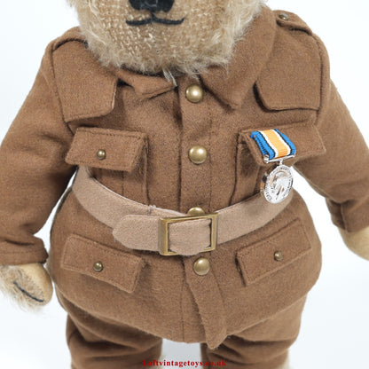 Merrythought Soldier Teddy Bear The Fallen, Ltd Edition of 1918