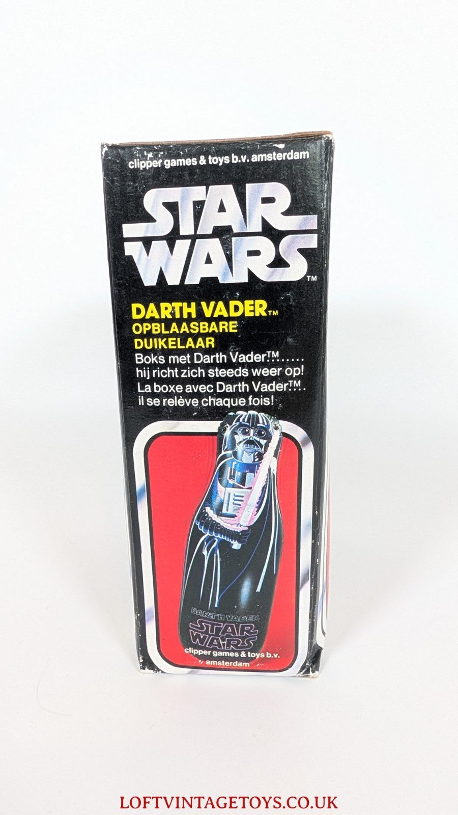 Star Wars Vintage Darth Vader Bop Bag Clipper - Sealed