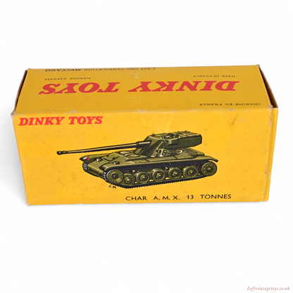 Dinky 817 Char A.M.X. Tank With Inner Piece And Box