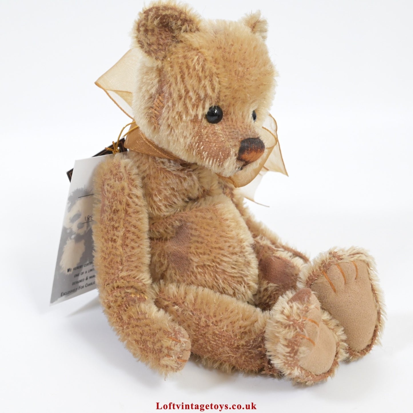 Charlie Bears Isabelle Collection Annie Teddy Bear - SJ4375B, Ltd Ed of 300