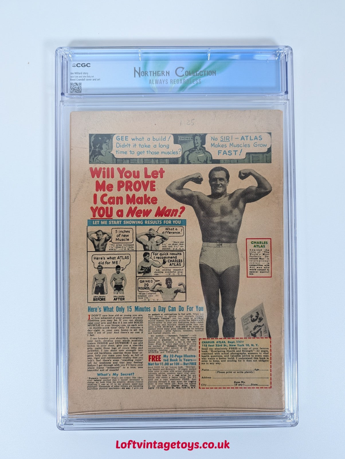 Ken Shannon #6 CGC 5.0, Quality Comics 1952